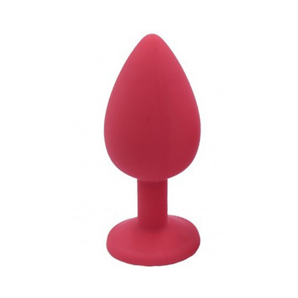 Plug anal bijou cristal à facettes