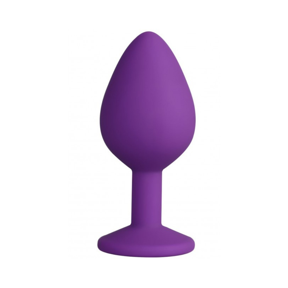 Plug anal bijou cristal à facettes