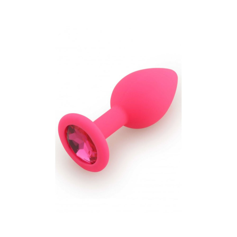 Plug anal bijou cristal à facettes
