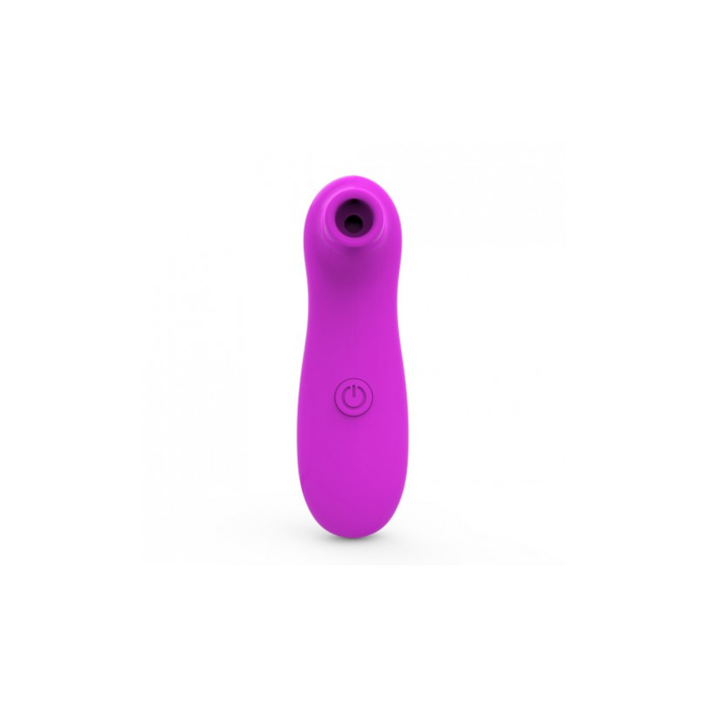 Stimulateur de clitoris violet par vibrations - 10 vitesses de voyage