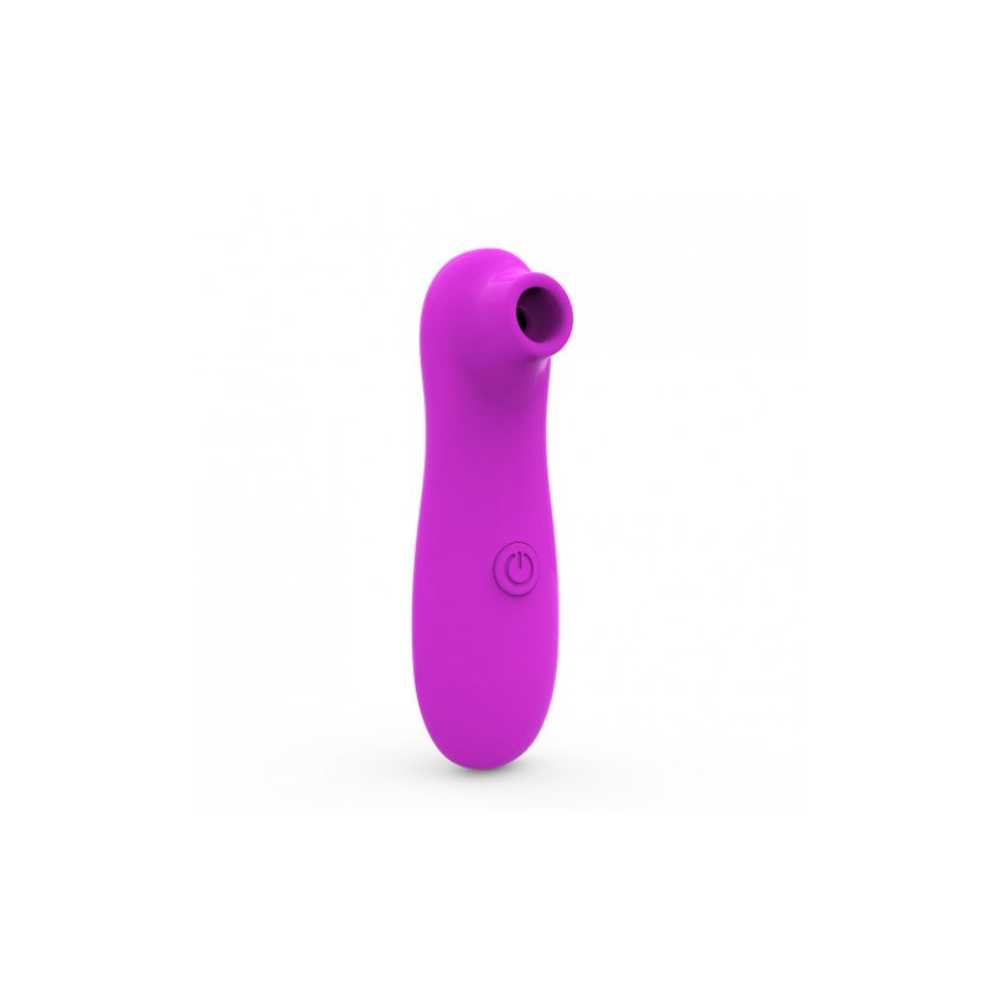 Stimulateur de clitoris violet par vibrations - 10 vitesses de voyage