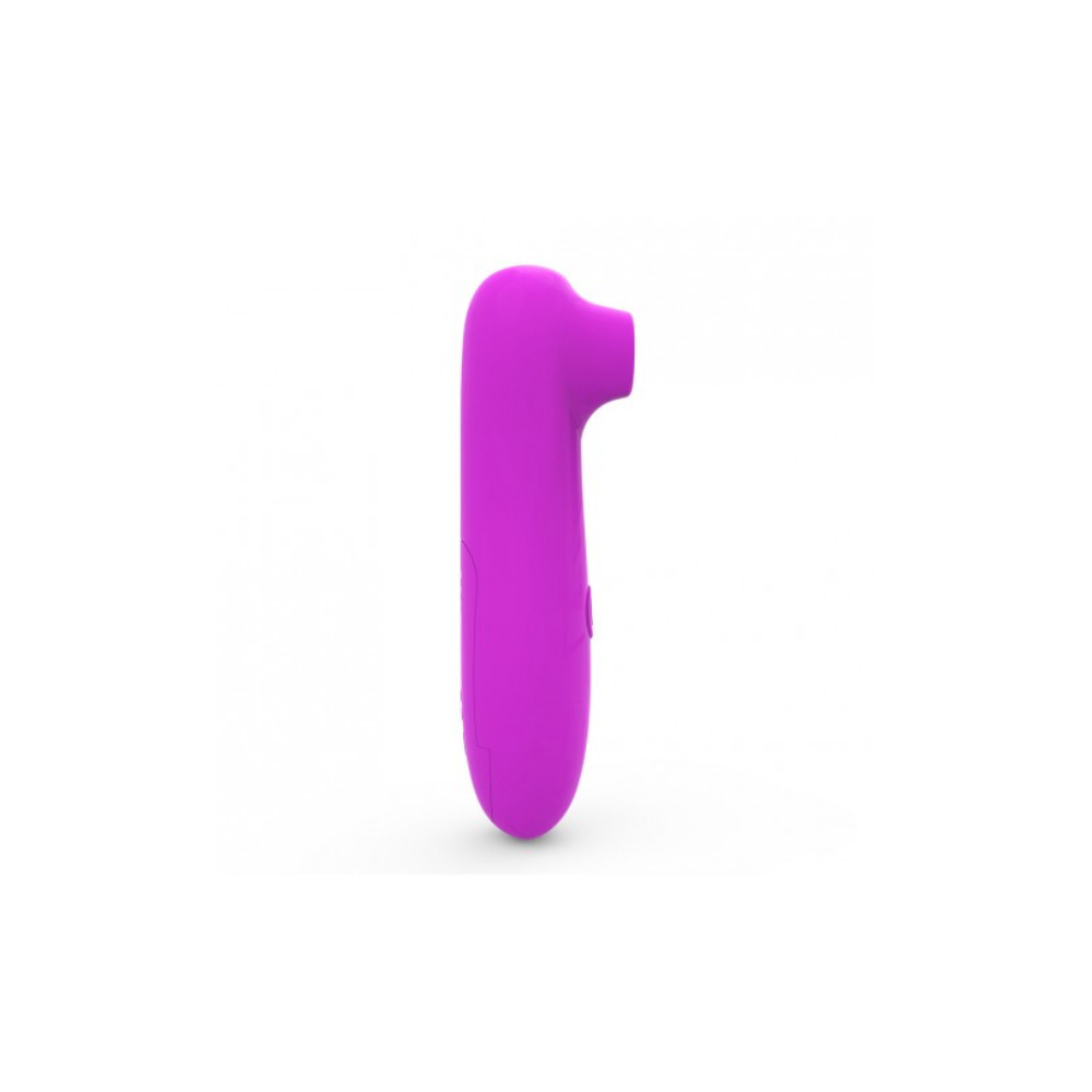 Stimulateur de clitoris violet par vibrations - 10 vitesses de voyage