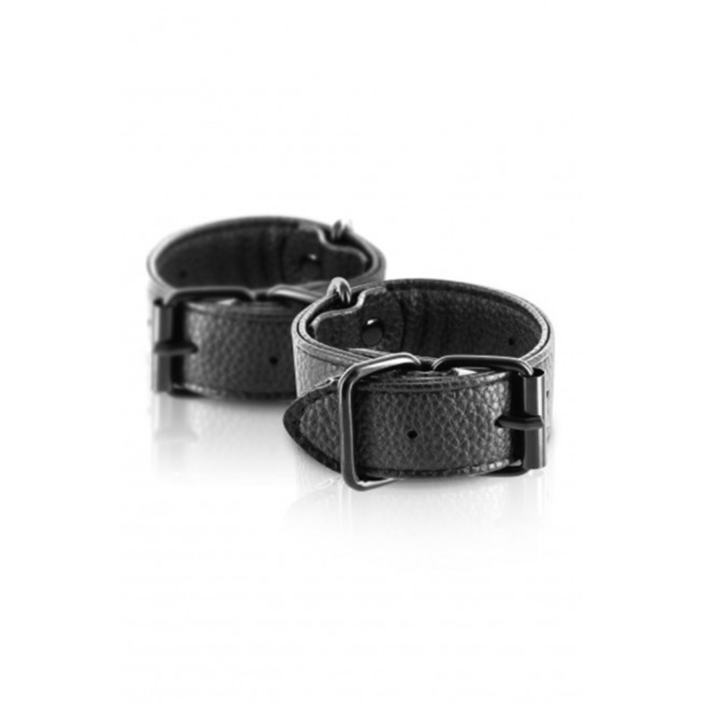 Menottes ajustables en simili cuir