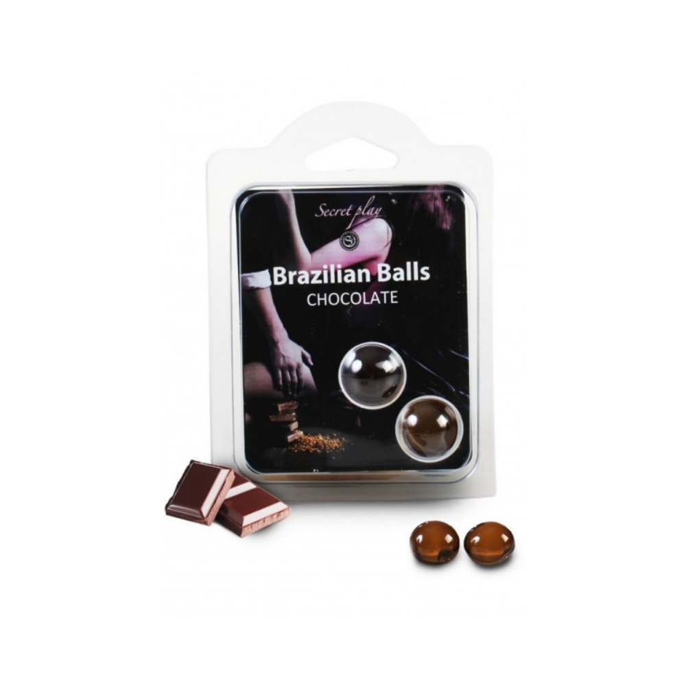 2 boules de massage brésiliennes