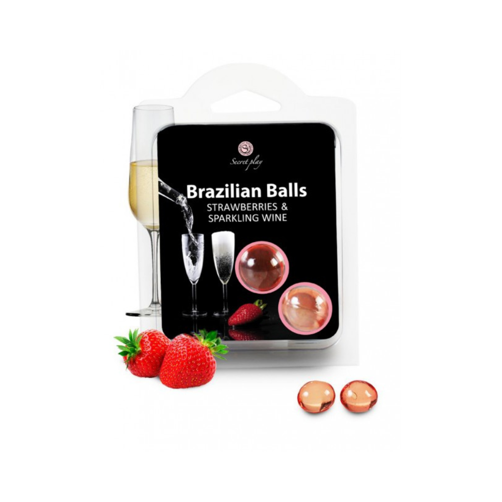 2 boules de massage brésiliennes