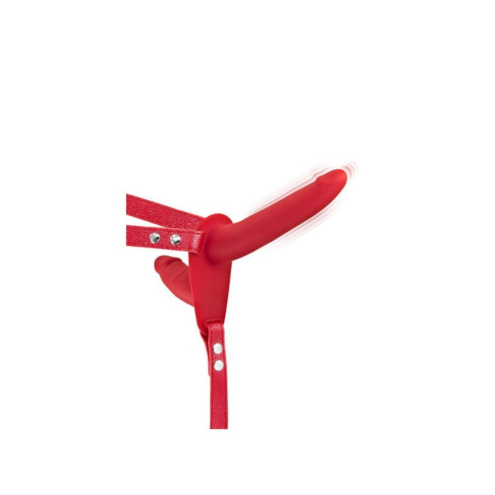 Double gode ceinture vibrant