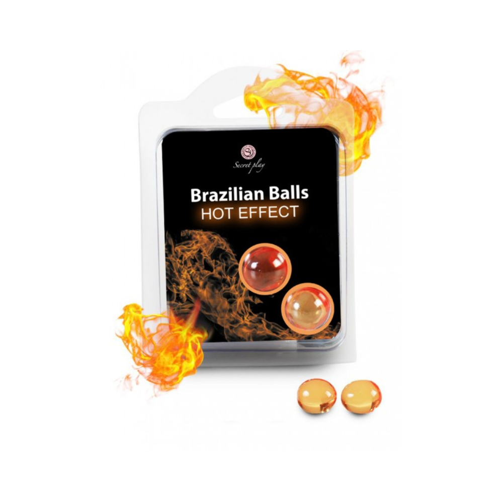 2 boules de massage brésiliennes