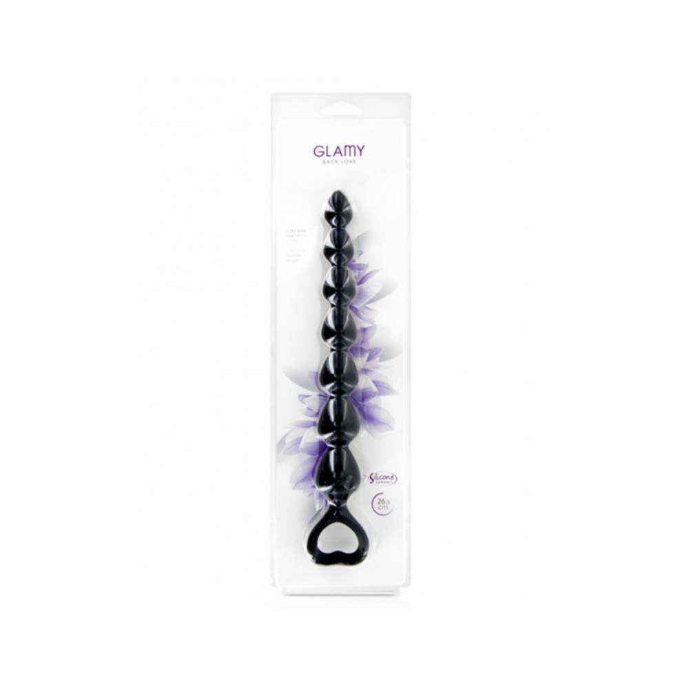 Chapelet plug anal noir