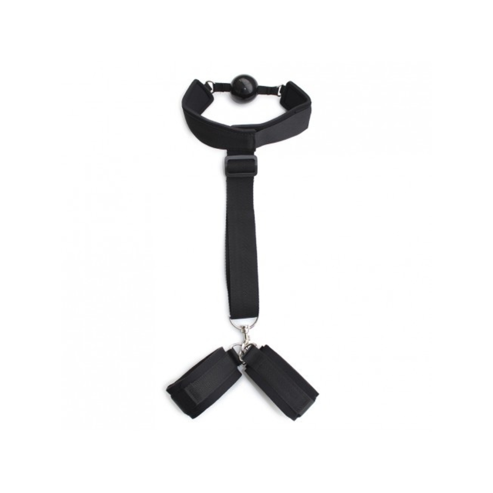Kit sangle, menottes et bâillon