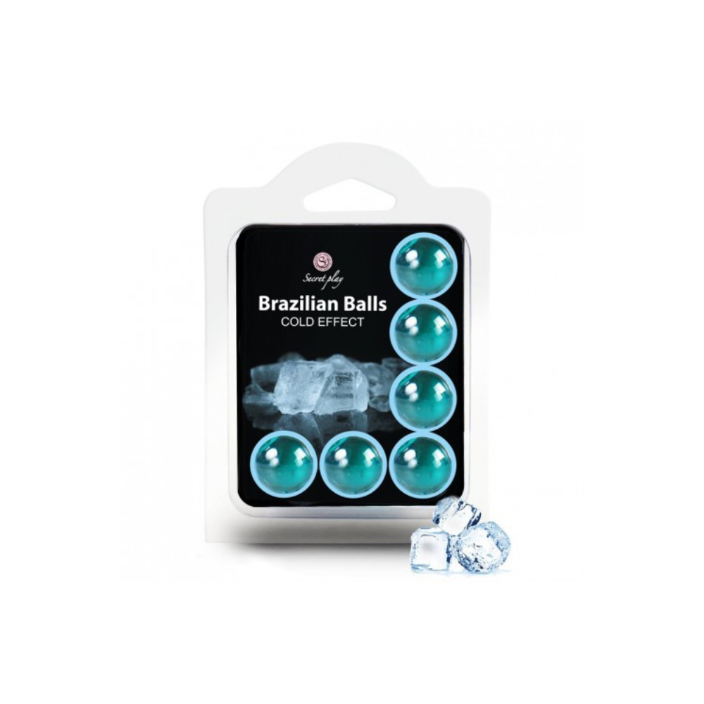 6 boules de massage brésiliennes