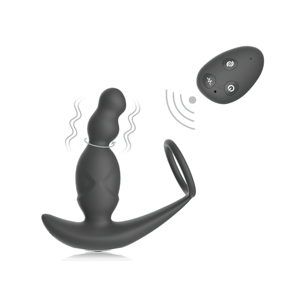 Stimulateur de prostate rotatif télécommandé