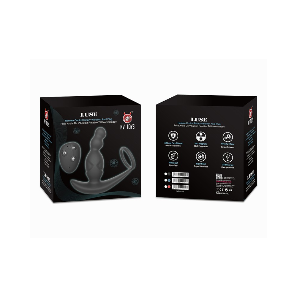 Stimulateur de prostate rotatif télécommandé