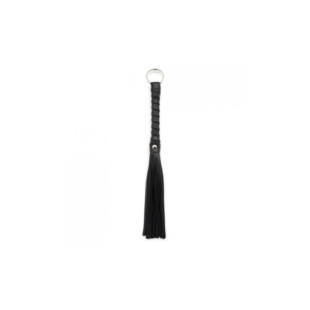 Fouet martinet en simili cuir 28cm