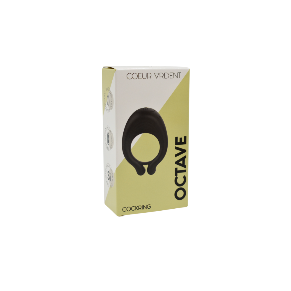 Cockring noir vibrant OCTAVE