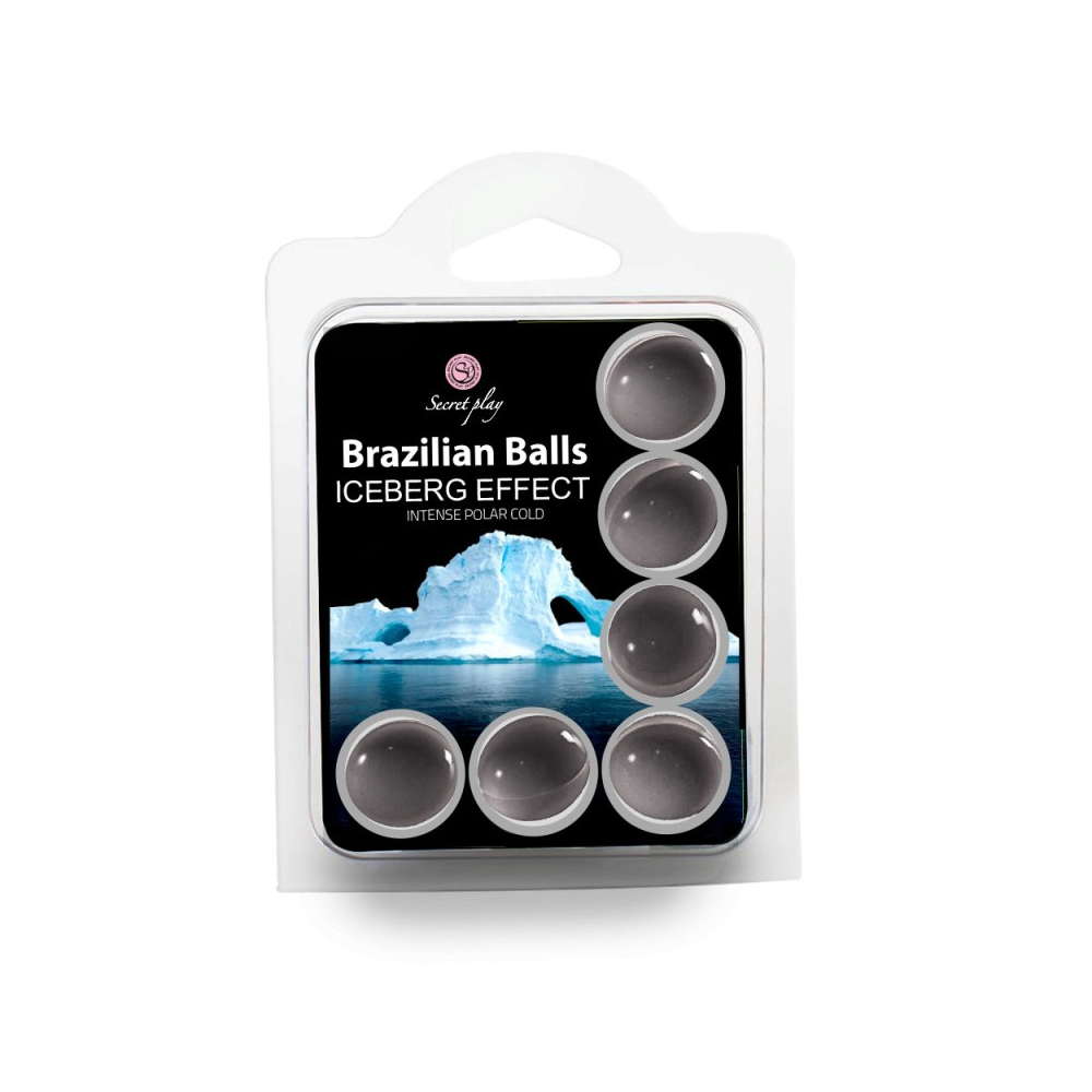 6 boules de massage brésiliennes