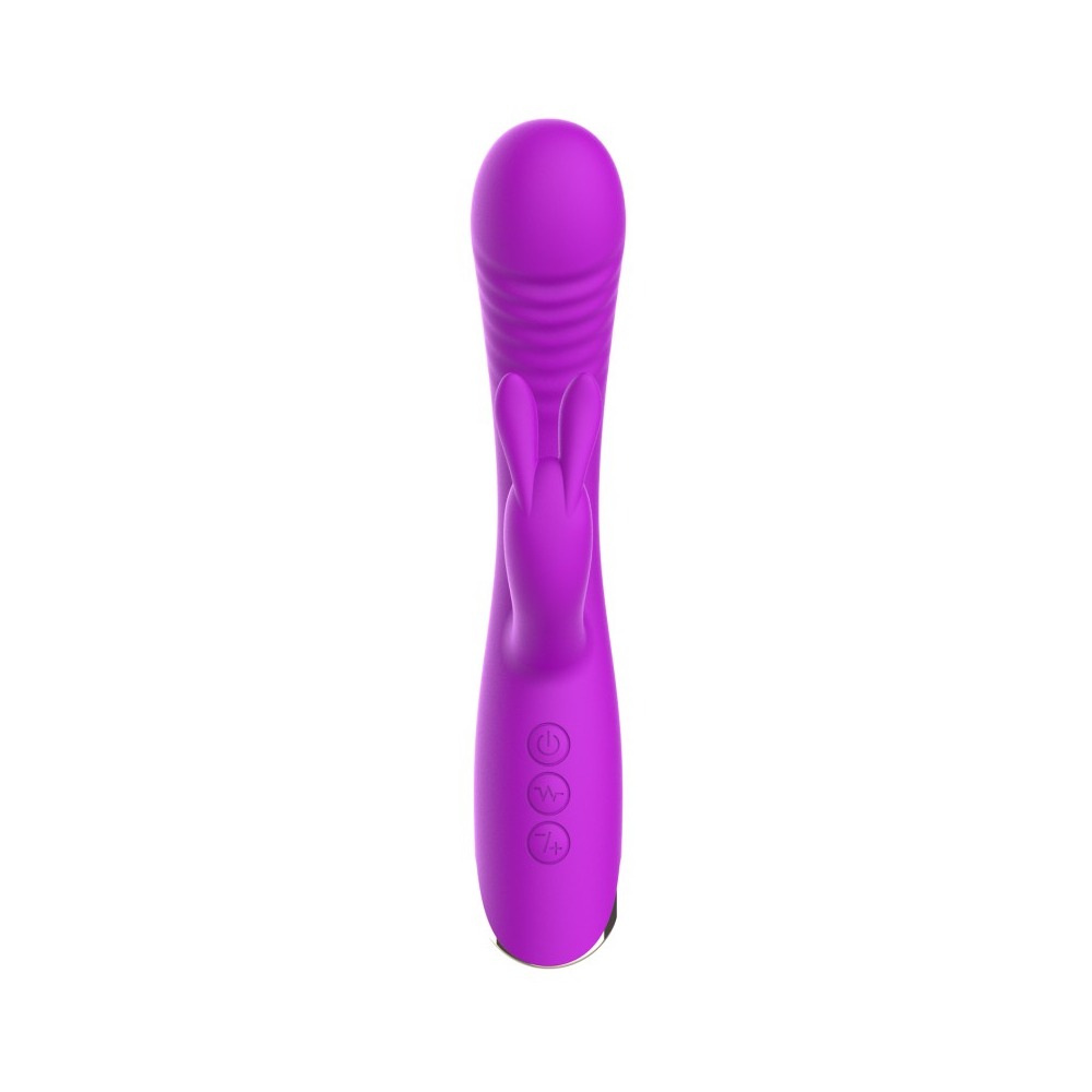 Vibromasseur triple stimulation