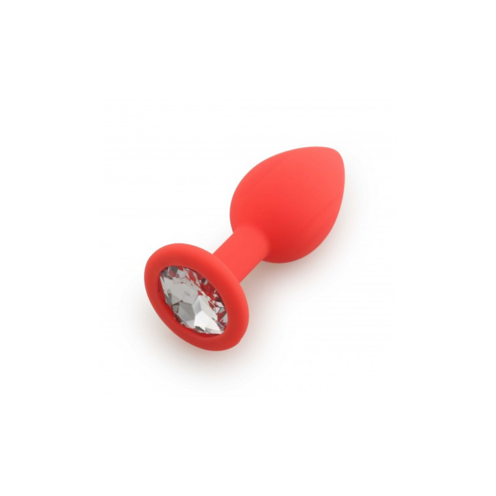 Plug anal bijou cristal à facettes
