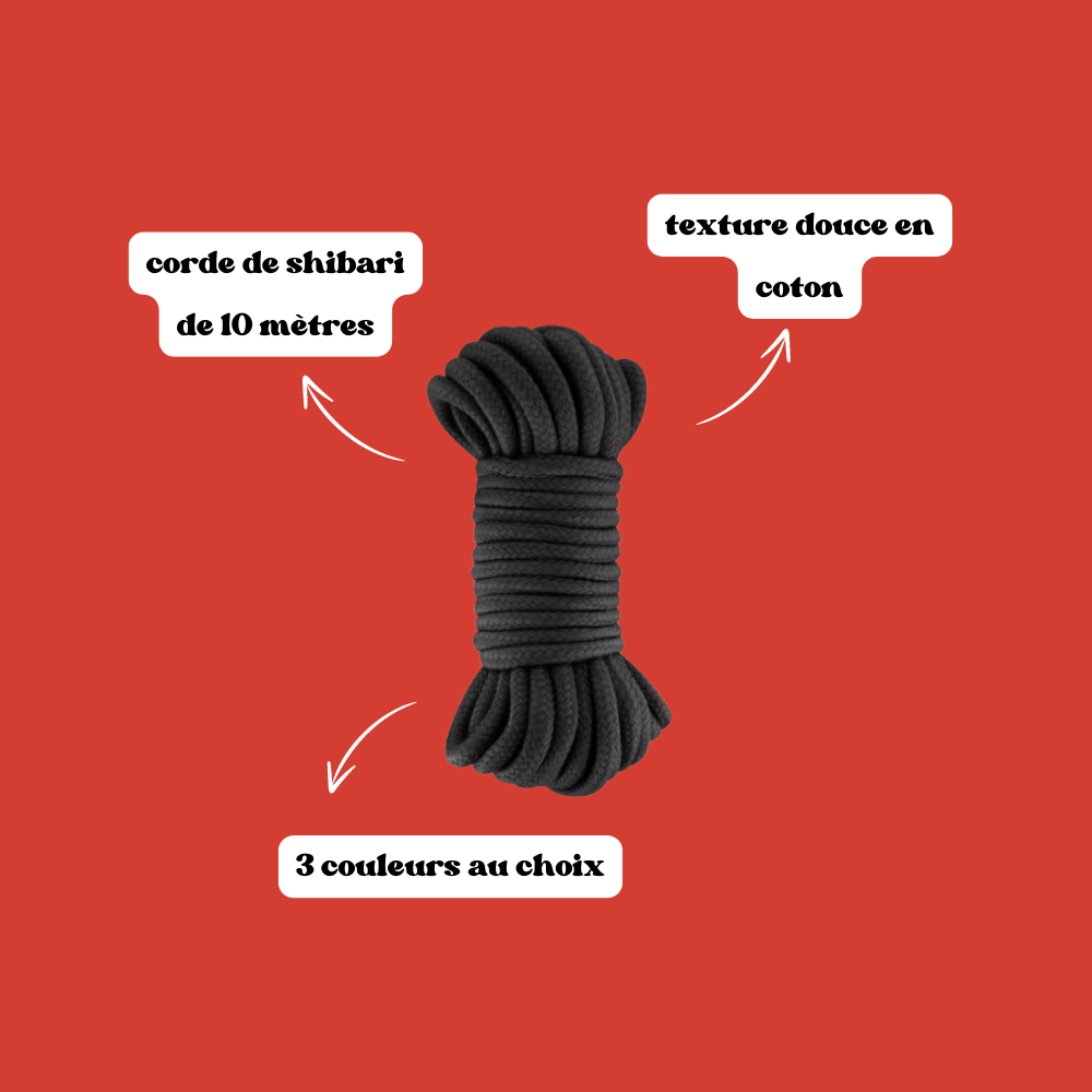 Corde de bondage shibari
