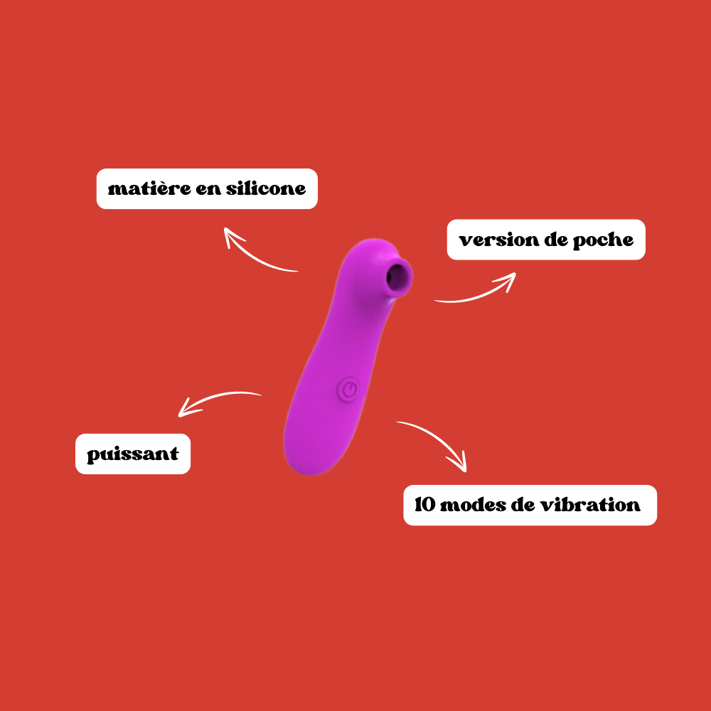 Stimulateur de clitoris en forme de cœur - Cuttie Heart SATISFYER