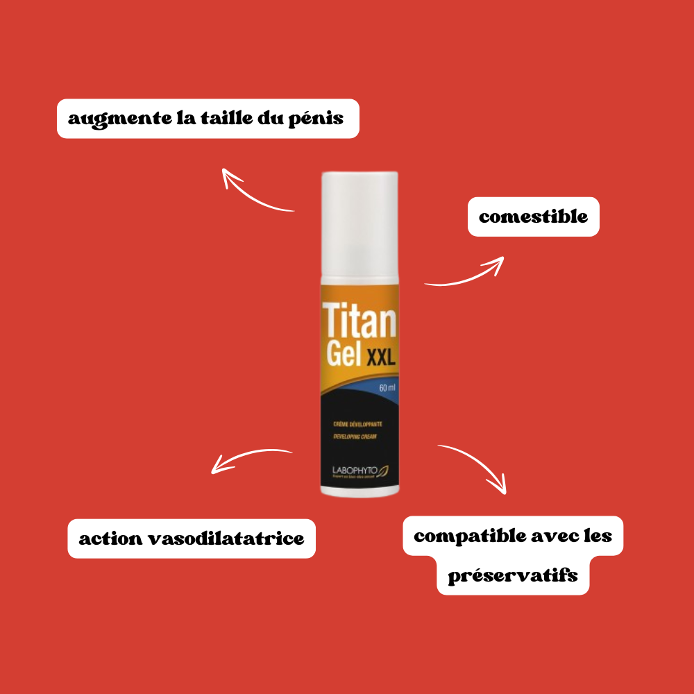 Gel pénis agrandi