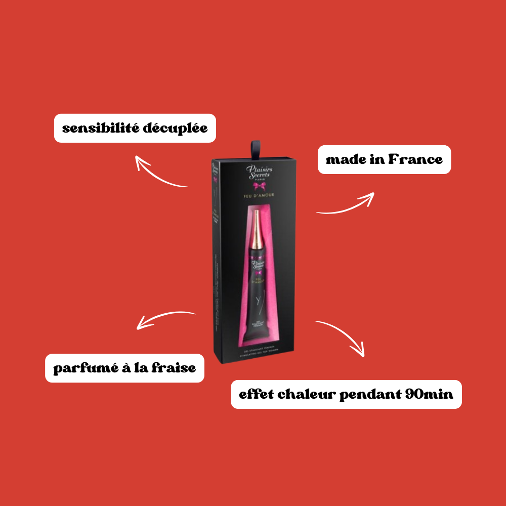 Crème de stimulation féminine