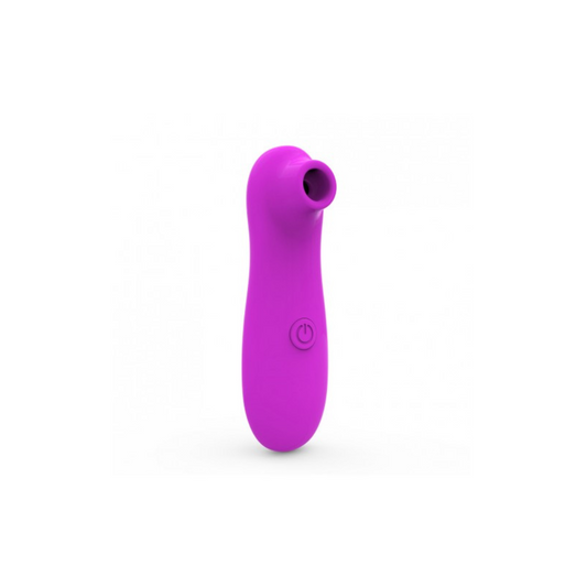 Stimulateur de clitoris violet par vibrations - 10 vitesses de voyage