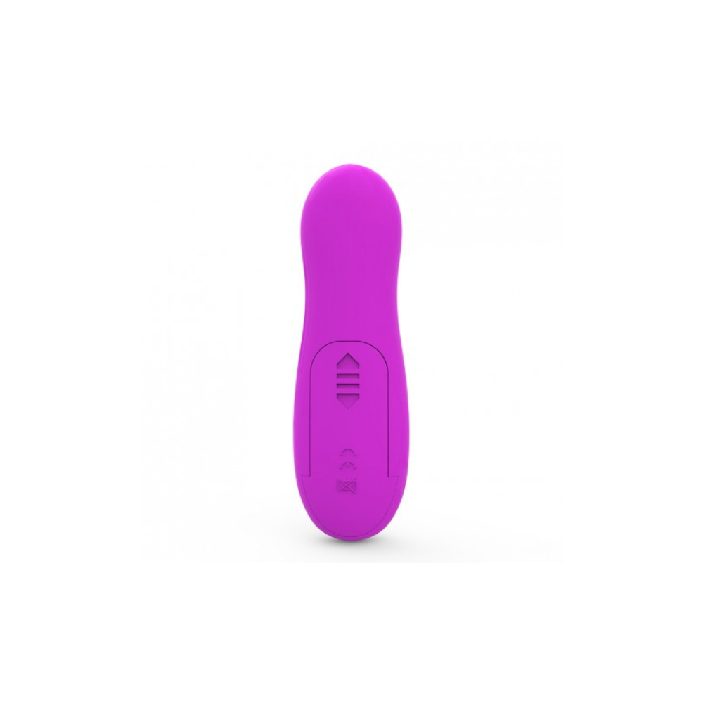 Stimulateur de clitoris violet par vibrations - 10 vitesses de voyage