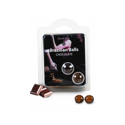 2 boules de massage brésiliennes