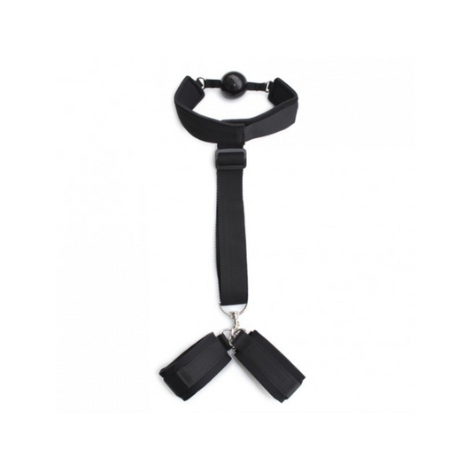 Kit sangle, menottes et bâillon