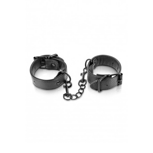 Menottes ajustables en simili cuir
