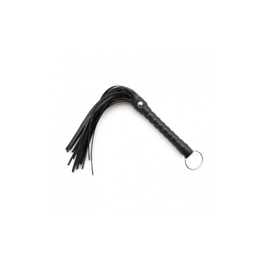 Fouet martinet en simili cuir 28cm