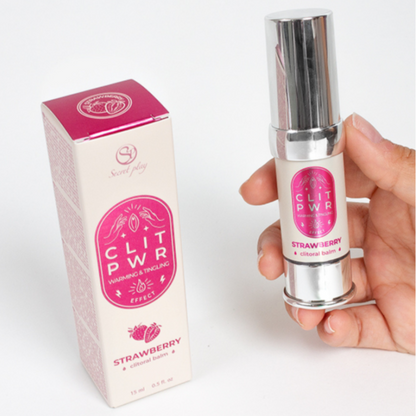 Baume stimulant chauffant pour clitoris