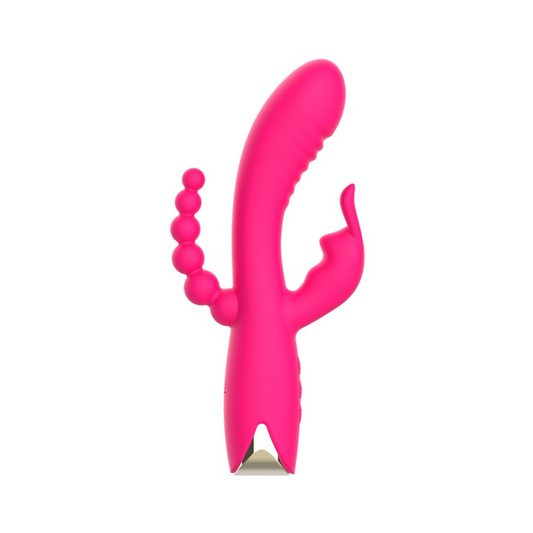 Vibromasseur triple stimulation