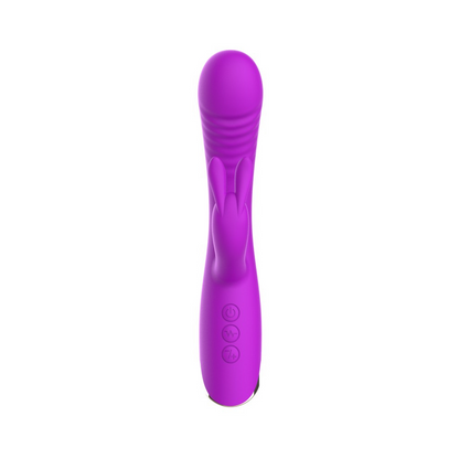 Vibromasseur triple stimulation
