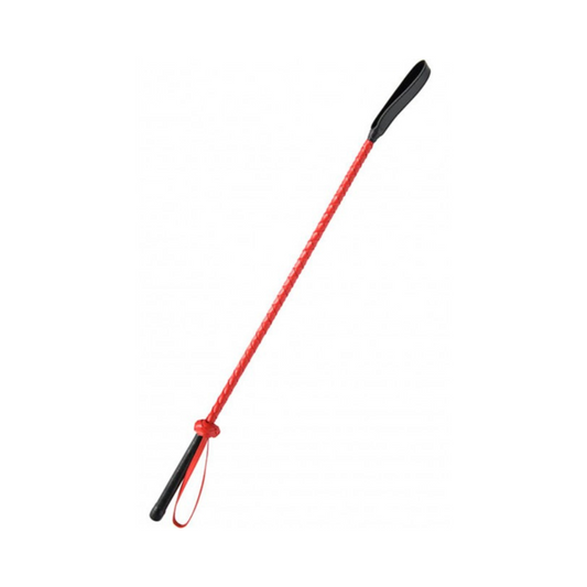 Cravache rigide rouge